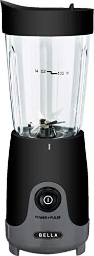 Bella Ella - 14-Oz. Personal Blender - Black/Gray