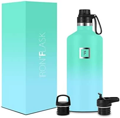 Ports Water Bottle - 24 Oz, 3 Lids (Spout Lid), Leak Proof, Vacuum Insulated Stainless Steel, Hot Cold, Double Walled, Thermo Mug, Standard Metal Canteen 13 Ports Water Bottle - 24 Oz, 3 Lids (Spout Lid), Leak Proof, Vacuum Insulated Stainless Steel, Hot Cold, Double Walled, Thermo Mug, Standard Metal Canteen - Image 13