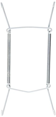 Orative Plate Display Hanger Expandable 7.5" To 9.5", White