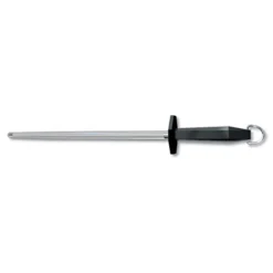 Victorinox 12-inch Honing Steel With Black Plastic Handle