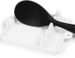 Ceramic Spoon Rests For Counter Stove Top, 7.5 Inch Dishwasher Safe (Black) -Kitchen Island Sale 31B9eq1nuiL. AC
