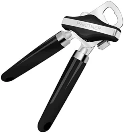 - Can Opener Manual, Safe Cut Heavy Duty Hand Can Opener With Magnetic Lifter, Stainless Steel With Sharp Blade Smooth Edge Can Opener, Easy Big Turn Knob, With Bottle Opener, Aqua Sky -Kitchen Island Sale 31BaDc1O xL. AC