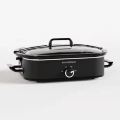 [New] Magnifique 4-Quart Casserole Manual Slow Cooker With Keep Warm Setting - Perfect Kitchen Small Appliance For Family Dinners - Large Enough To Serve 4+ People -Kitchen Island Sale 31BzwSMU2qL