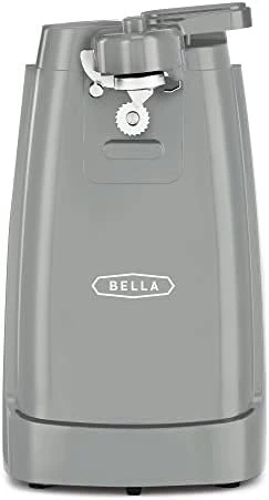 Bella Electric Can Opener, Automatic Can Opener, Knife Sharpener And Bottle Opener, Easy Safe Removable Cutting Lever, Cord Storage, Easy Clean-Up, Black 9 Bella Electric Can Opener, Automatic Can Opener, Knife Sharpener And Bottle Opener, Easy Safe Removable Cutting Lever, Cord Storage, Easy Clean-Up, Black - Image 9
