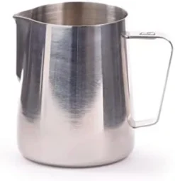 Smart Pour Frothing Pitcher, Coffee Espresso Latte Cappuccino Milk Frother, Stainless Steel, 12 Oz -Kitchen Island Sale 31CvkR25EFL. AC