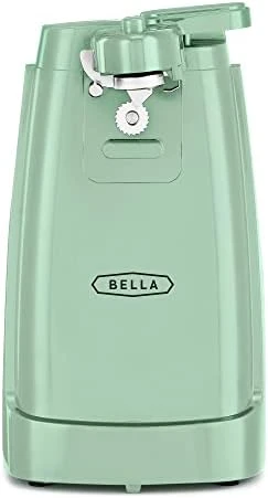 Bella Electric Can Opener, Automatic Can Opener, Knife Sharpener And Bottle Opener, Easy Safe Removable Cutting Lever, Cord Storage, Easy Clean-Up, Black 6 Bella Electric Can Opener, Automatic Can Opener, Knife Sharpener And Bottle Opener, Easy Safe Removable Cutting Lever, Cord Storage, Easy Clean-Up, Black - Image 6