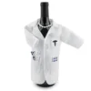 White Coat Wine Gifts For Women Doctors - Felt Wine Gift Bag With Otoscope, Syringe, Capsules, Necklace, Doctors Wine Cover Gifts For Graduation Birthday Anniversary Nurse Practitioner Gifts For Women
