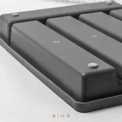 | 5-Slot Silverware Organizer | Small - Grey Cutlery Tray Organizer | Silverware Storage For Drawer | BPA-Free Plastic Organizers With Soft-Grip Lining And Rounded Corners | Utensil Organizer -Kitchen Island Sale 31HAZS4SSbL