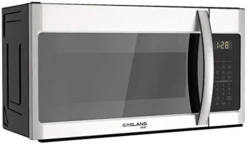 30 Inch Over The Range Microwave Oven, GASLAND Chef OTR1902SN Over The Stove Microwave With 1.9 Cu. Ft. Capacity, 1000 Watts, 300 CFM Exhaust Fan And LED Light, 13.5" Glass Turntable, Stainless Steel