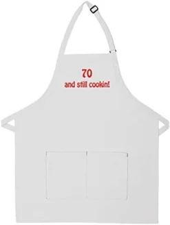 THE APRONPLACE Personalized Apron Embroidered Add Your Own Text, 2 Lines -Kitchen Island Sale 31HH51MEdjL. AC
