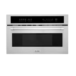INE 30" 1.6 Cu Ft. Built-in Convection Microwave Oven In DuraSnow® Stainless Steel With Speed And Sensor Cooking