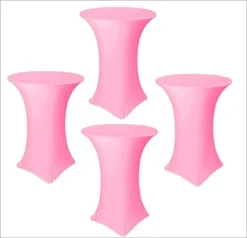 30 X 42 Inch Highboy Cocktail Stretch Spandex Table Cover (Ivory, 1) -Kitchen Island Sale 31I2mt189cL. AC