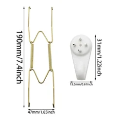 10PCS 8 Inch Plate Hangers Wall Plate Hangers And 10 PCS Wall Hooks For 7.5 To 8.5 Inch Decorative Plates, Antique China, Antique Plates And Arts -Kitchen Island Sale 31JHjT5QfUL