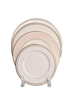 Clear Upright Modern Dinnerware Plate Place Setting 4 To 5 Or More Plate Display Stand (Item #072120), 9 ½ Inches L X 4 ½ Inches W X 4 Inches H 5 Clear Upright Modern Dinnerware Plate Place Setting 4 To 5 Or More Plate Display Stand (Item #072120), 9 ½ Inches L X 4 ½ Inches W X 4 Inches H -Kitchen Island Sale 31JcngSe8pL