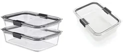 Rubbermaid Brilliance Glass Storage 3.2-Cup Food Containers With Lids, BPA Free And Leak Proof, Medium, Clear, Pack Of 4 13 Rubbermaid Brilliance Glass Storage 3.2-Cup Food Containers With Lids, BPA Free And Leak Proof, Medium, Clear, Pack Of 4 -Kitchen Island Sale 31KezL1LlIL. AC