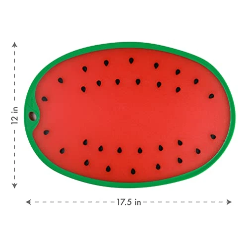 Watermelon Cutting/Serving Board, Watermelon Shape 2 Watermelon Cutting/Serving Board, Watermelon Shape - Image 2