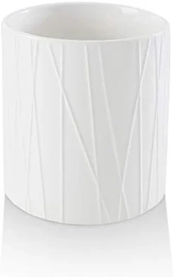 KOOV Kitchen Utensil Holder, Large Ceramic Utensil Crock, Deep And Stable, Utensils Caddy Irregular Striped Series (Aegean) -Kitchen Island Sale 31LdLDQEbWL. AC