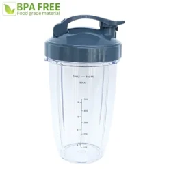 [UPGRADE] 24oz Replacement Blender Cups With Lips Parts Compatible With Nutribullet 600w And 900w Blender -Kitchen Island Sale 31LirdOLqmL