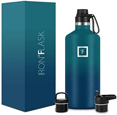 Ports Water Bottle - 24 Oz, 3 Lids (Spout Lid), Leak Proof, Vacuum Insulated Stainless Steel, Hot Cold, Double Walled, Thermo Mug, Standard Metal Canteen 12 Ports Water Bottle - 24 Oz, 3 Lids (Spout Lid), Leak Proof, Vacuum Insulated Stainless Steel, Hot Cold, Double Walled, Thermo Mug, Standard Metal Canteen - Image 12