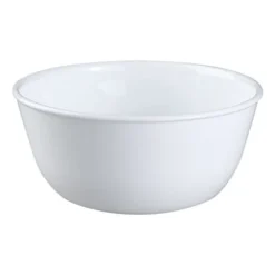 Glass Livingware 1032595 28-Ounce Super Soup/Cereal Bowl, Winter Frost White - Set Of 6