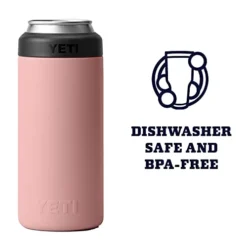 Yeti Rambler 12 Oz. Colster Slim Can Insulator For The Slim Hard Seltzer Cans, Sandstone Pink -Kitchen Island Sale 31Nw1iXKKXL