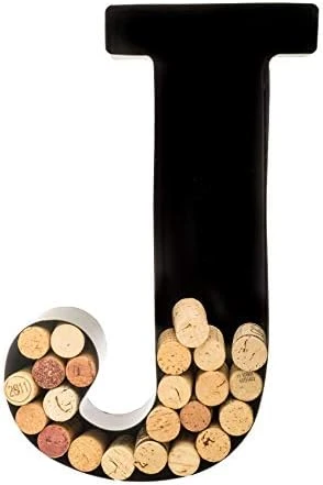 Wine Cork Holder - Metal Monogram Letter (M), Brushed Metal, Large | Wine Lover Gifts, Housewarming, Engagement & Bridal Shower Gifts | Personalized Wall Art | Home Décor 10 Wine Cork Holder - Metal Monogram Letter (M), Brushed Metal, Large | Wine Lover Gifts, Housewarming, Engagement & Bridal Shower Gifts | Personalized Wall Art | Home Décor - Image 10