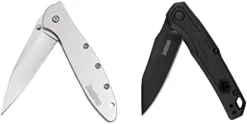 Kershaw Leek Pocket Knife, 3 Inch Blade, Great EDC Folding Knives, Frame Lock, SpeedSafe Assisted Opening, Made In The USA -Kitchen Island Sale 31OxSBANwBL. AC