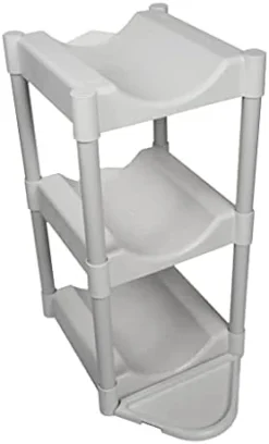 Water Racks - 3 And 5 Gallon Bottles - 4-Tray Jug Storage System - Free-Standing Organizer For Home, Office, Kitchen, Warehouse - Black -Kitchen Island Sale 31QifXR rvL. AC 1