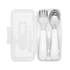OXO Tot On-The-Go Fork And Spoon Set - Navy -Kitchen Island Sale 31Rpq5HRTJL