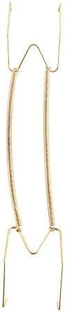 Wall Display Plates Hanger W Type Dish Spring Holder, Wall Display Golden Decoration Crafts, Wall Display Plates Hanger W Type Dish Holder(6 Inch) 13 Wall Display Plates Hanger W Type Dish Spring Holder, Wall Display Golden Decoration Crafts, Wall Display Plates Hanger W Type Dish Holder(6 Inch) - Image 13