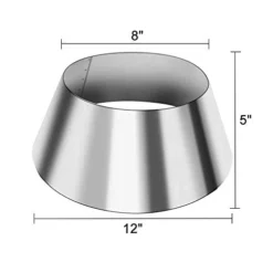 BBQ Whirlpool For Weber Kettle 22/26.75 WSM Smokey Mountain, XL Kamado,XL Big Green Egg, Stainless Steel Barbecue Charcoal Grill Accessories,Medium Size