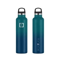 Ports Water Bottle - 24 Oz, 3 Lids (Spout Lid), Leak Proof, Vacuum Insulated Stainless Steel, Hot Cold, Double Walled, Thermo Mug, Standard Metal Canteen 19 Ports Water Bottle - 24 Oz, 3 Lids (Spout Lid), Leak Proof, Vacuum Insulated Stainless Steel, Hot Cold, Double Walled, Thermo Mug, Standard Metal Canteen -Kitchen Island Sale 31Szqfd8QPL
