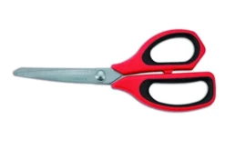 Rcos Series Prochef - Kitchen Scissors - Blade Stainless Steel 8" - Handle Polypropylene Red And Black Color