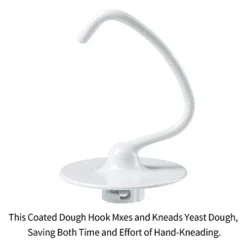 [UPGRADE]Dough Hook Attachment For KitchenAid Stand Mixer K45DH Replacement Parts Coated Dough Hook For 4.5-5 Quart Tilt-Head Stand Mixers [No More Break] -Kitchen Island Sale 31Te0LgBwBL