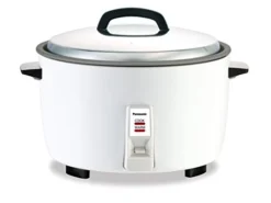 Panasonic SR-GA421FH 23 Cup Commercial Automatic Rice Cooker With Non-Stick Pan, White