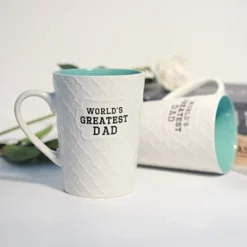 World's Greatest Dad 16 OZ Coffee And Tea Cups-For Dad,hubby,Valentine's Day,Anniversary,Birthday Funny Father's Day Mugs(green) -Kitchen Island Sale 31UKoc5CjhL