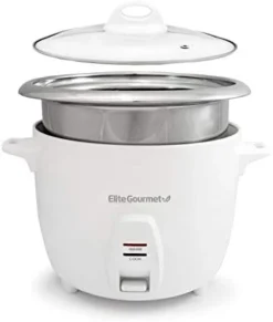 RC006SS 6-Cup Electric Rice Cooker With 304 Surgical Grade Stainless Steel Inner Pot, Makes Soups, Stews, Porridges, Grains And Cereals, 6 Cup (3 Cups Uncooked), Black -Kitchen Island Sale 31UNZZC4UXL. AC