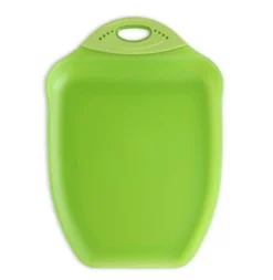 Chop & Scoop Cutting Board, 9.5 By 13 Inches, Solid Green