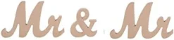 White Wood Sign Vintage Style Mr And Mr Sign Mr & Mr Wooden Letters Rustic Wedding Signs For Wedding Table,Photo Props,Party Table,Top Dinner,Rustic Wedding Decorations -Kitchen Island Sale 31VGvXL 2NL. AC