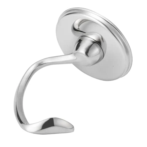 Stainless Steel Dough Hook For KitchenAid Tilt-Head Stand Mixer, Heavy Duty And Dishwasher Safe, Fit For KitchenAid Classic And Artisan Series 1 Stainless Steel Dough Hook For KitchenAid Tilt-Head Stand Mixer, Heavy Duty And Dishwasher Safe, Fit For KitchenAid Classic And Artisan Series