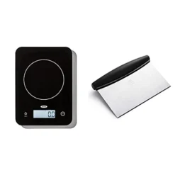 OXO Good Grips Everyday Glass Food Scale 11lbs/5kg -Kitchen Island Sale 31X0brBvHDL