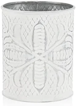 Galvanized Farmhouse Kitchen Utensil Holder For Countertop, Distressed White Cooking Utensil Holder For Kitchen Counter, Large Utensil Crock With Vintage Floral Pattern – Large Size 15 Galvanized Farmhouse Kitchen Utensil Holder For Countertop, Distressed White Cooking Utensil Holder For Kitchen Counter, Large Utensil Crock With Vintage Floral Pattern – Large Size -Kitchen Island Sale 31aKh3wTnS. AC