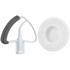 4.5-5 Quart Mixer Accessories Including Flex Edge Beater And Mixer Bowl Covers For Kitchenaid 4.5/5 QT Tilt-Head Stand Mixer (2 Pieces)