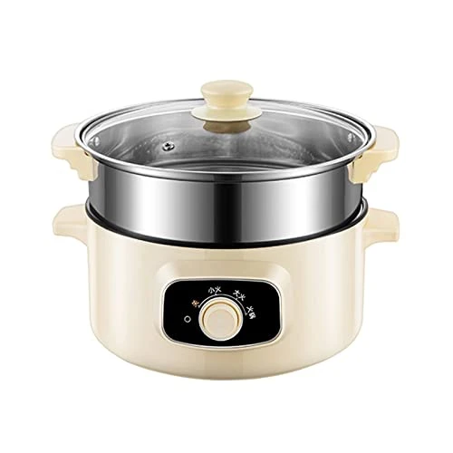 AYENCI Soup Pot, Multi Functional Electric Hot Pot Household Integrated Electric Hot Pot Non Stick Electric Frying Pan Dormitory Small Electric Pot Multi Layer Electric Steamer 1 AYENCI Soup Pot, Multi Functional Electric Hot Pot Household Integrated Electric Hot Pot Non Stick Electric Frying Pan Dormitory Small Electric Pot Multi Layer Electric Steamer