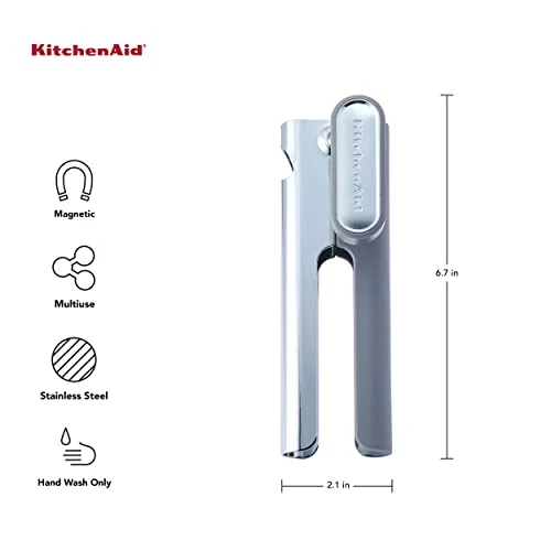 KitchenAid No Mess Multi Function Can Opener, One Size, Gray 4 KitchenAid No Mess Multi Function Can Opener, One Size, Gray - Image 4