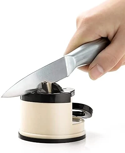 Knife Sharpeners, Mini Knife Sharpeners With Suction Base, Pocket Knife Sharpeners Suitable For Most Blade Types, Knife Sharpeners For Kitchen Knives, Red 6 Knife Sharpeners, Mini Knife Sharpeners With Suction Base, Pocket Knife Sharpeners Suitable For Most Blade Types, Knife Sharpeners For Kitchen Knives, Red - Image 6