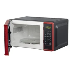 0.7 Cu. Ft. Countertop Microwave Oven, 700 Watts, Red