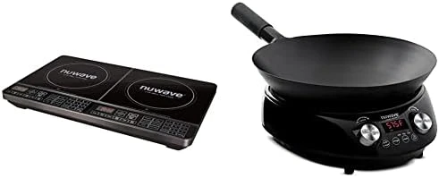 PIC Double, Portable, Powerful 1800W With 2 Large 8” Heating Coils, Independent Controls & Mosaic Induction Wok, Precise Temp Controls From 100°F To 575°F In 5°F, Wok Hei 11 PIC Double, Portable, Powerful 1800W With 2 Large 8” Heating Coils, Independent Controls & Mosaic Induction Wok, Precise Temp Controls From 100°F To 575°F In 5°F, Wok Hei - Image 11