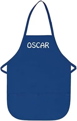 THE APRONPLACE Personalized Apron Embroidered Add A Name Kids Apron -Kitchen Island Sale 31iL9NGWUkL. AC