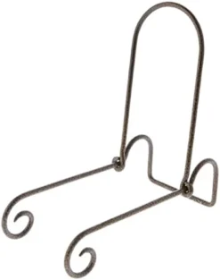 Adjustable Black Wrought Iron Bowl Or Deep Platter Stand, 10" H X 5" W X 8.75" D, Pack Of 3 -Kitchen Island Sale 31lcW3Dz90L. AC 1